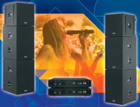 Dynacord Xa2-PRO, ozvučovacie systémy